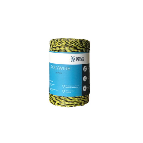 Polywire Yellow/Black 656'