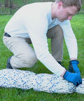 how to set up electric netting