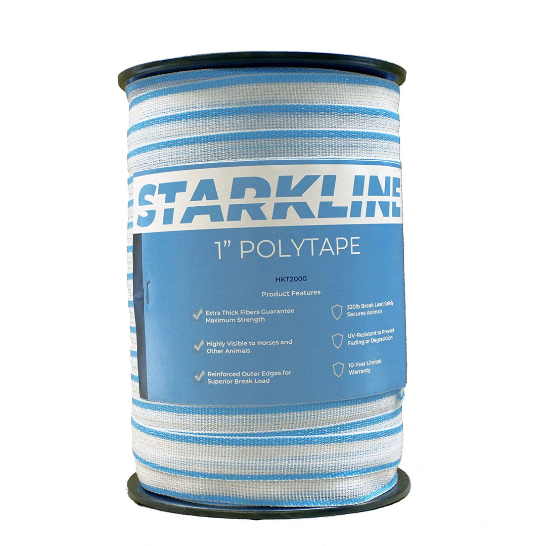 1" Polytape Electric Fencing