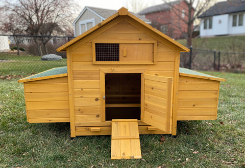 Coop King Convertible Chicken Coop with 6 Nesting Boxes