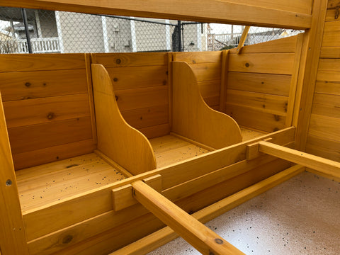 Coop King Convertible Chicken Coop with 6 Nesting Boxes